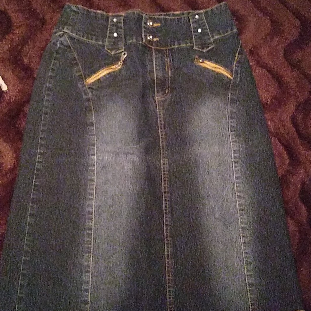 Jean skirt